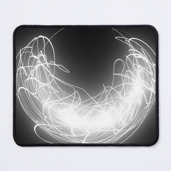 Item preview, white glowing abstract designed and sold by TiffyChaa.