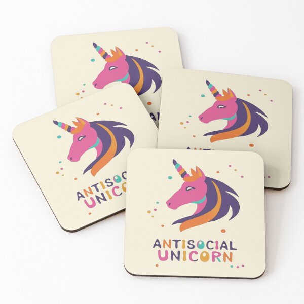 Item preview, Unicornio antisocial designed and sold by UrbanGraphixs.