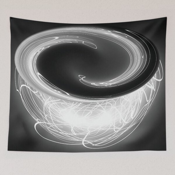 Item preview, white glowing abstract designed and sold by TiffyChaa.