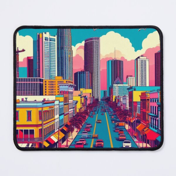 Item preview, Synthwave Skyline designed and sold by ollie-shop.