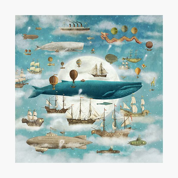 Item preview, Ocean Meets Sky - Book Art  designed and sold by TerryFan.