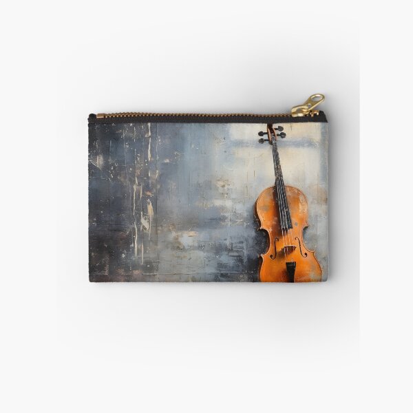Item preview, Abstrract detailed violin oil painting designed and sold by dcrc.