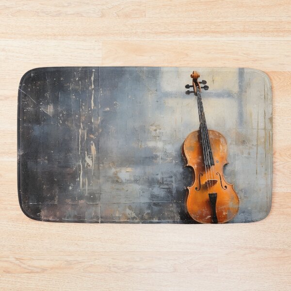 Item preview, Abstrract detailed violin oil painting designed and sold by dcrc.