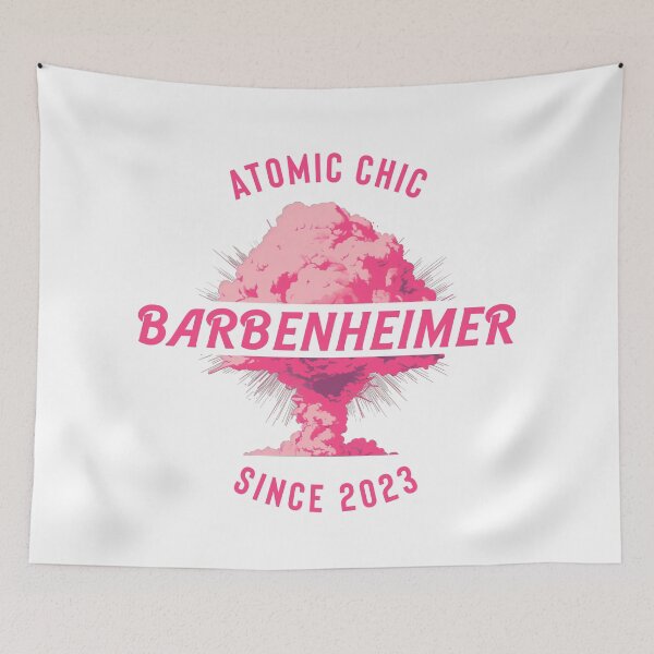 Item preview, BARBENHEIMER 2023 LOGO designed and sold by Retro Travel Design.