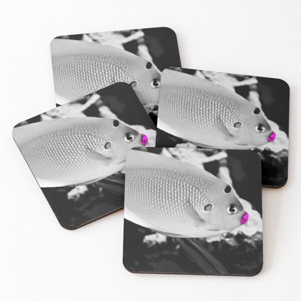Item preview, Kiss-mouth fish designed and sold by wellartkunst.