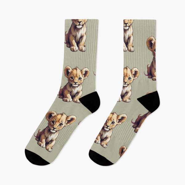 Item preview, "Roar-ably Adorable: Cute Baby Lion Illustration" designed and sold by ArtistKunal123.