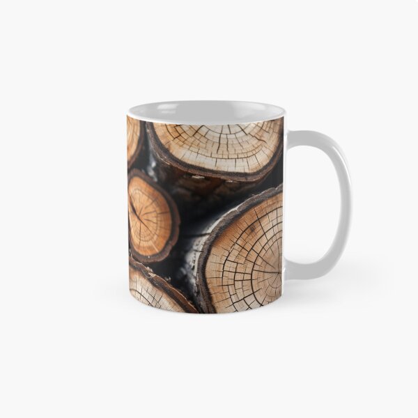 Item preview, round log designed and sold by DuangShop.