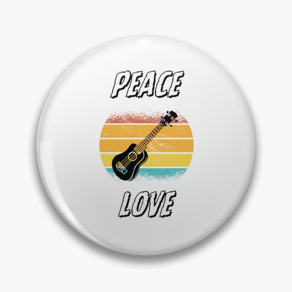 Item preview, peace love ukulele music  designed and sold by puppyizo.