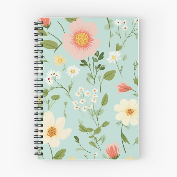 Item preview, Seamless Colorful Flowers on Pastel Green | Floral Pattern Design designed and sold by Thanatphak Tansakul.