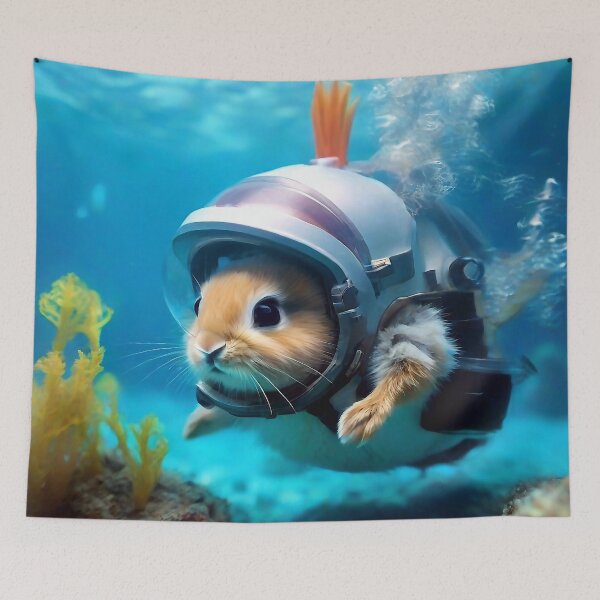 Item preview, Baby rabbit dives designed and sold by M-Y-A-R-T-.