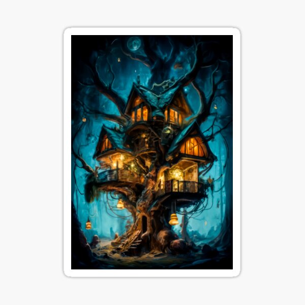 Item preview, The Magic Treehouse designed and sold by Angry Swan Designs.