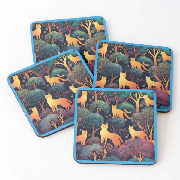 Item preview, Nature's Seasonal Symphony: Merry Christmas and The Garden Cats designed and sold by Owl-o-the-wisp.