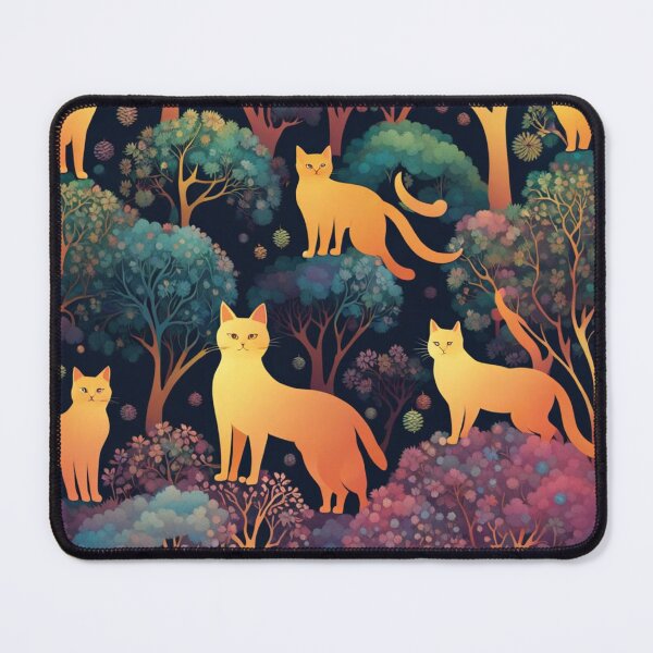 Item preview, Nature's Seasonal Symphony: Merry Christmas and The Garden Cats designed and sold by Owl-o-the-wisp.