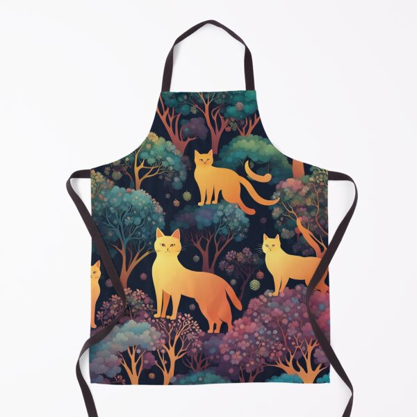Item preview, Nature's Seasonal Symphony: Merry Christmas and The Garden Cats designed and sold by Owl-o-the-wisp.