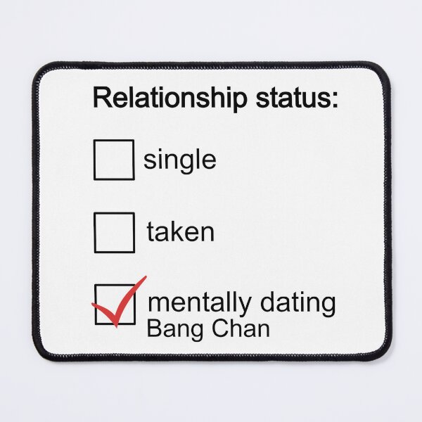 Item preview, Mentally dating Bang Chan designed and sold by FanArtCollages.