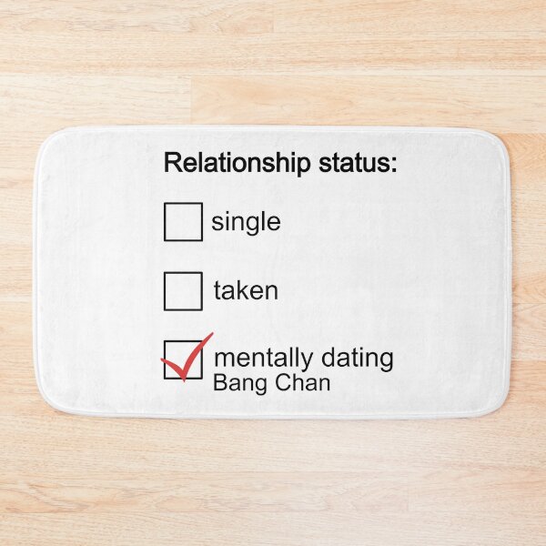 Item preview, Mentally dating Bang Chan designed and sold by FanArtCollages.