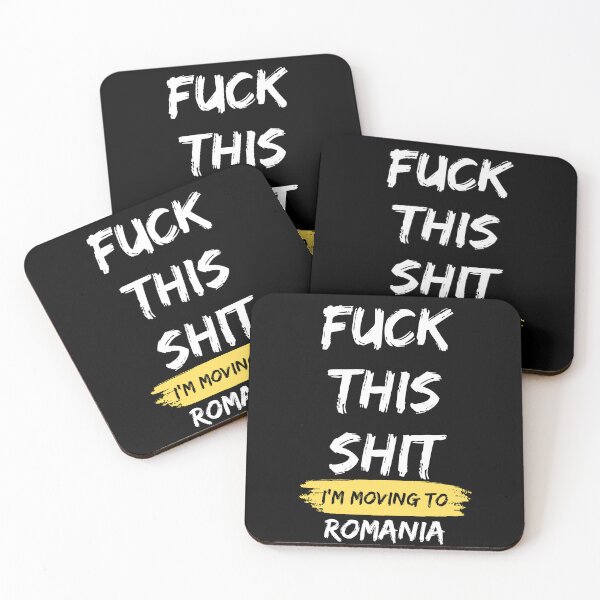 Item preview, Fuck this shit i'm moving to Romania designed and sold by NikitaSD.