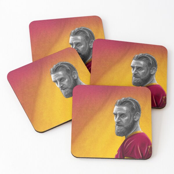 Item preview, Daniele De Rossi Roma Serie A Football Artwork designed and sold by barrymasterson.