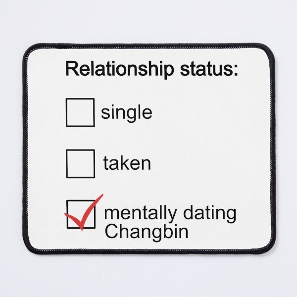 Item preview, Mentally dating Changbin designed and sold by FanArtCollages.