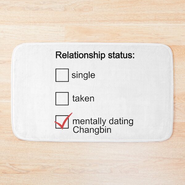 Item preview, Mentally dating Changbin designed and sold by FanArtCollages.