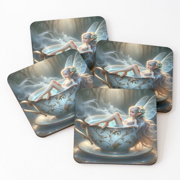 Item preview, A fairy in tea designed and sold by SanguineLuna.
