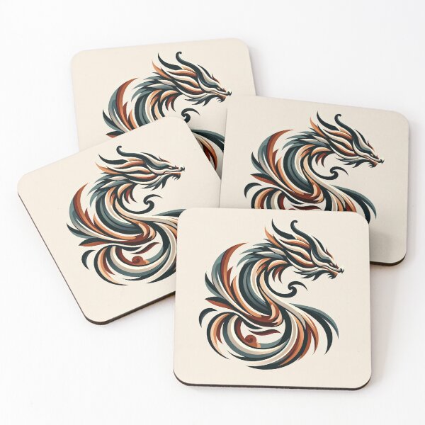 Item preview, Tribal Dragon Essence: Earth-Toned Serpentine Elegance designed and sold by CreationP.