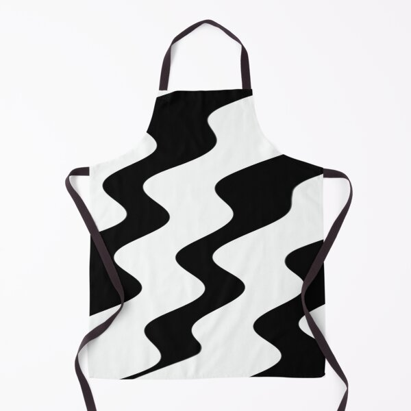 Item preview, Abstract minimalist black and white waves designed and sold by TiffyChaa.