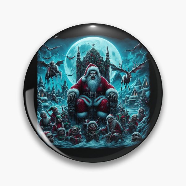 Item preview, Evil Santa T-Shirt - Unwrap the Darkness of the Holidays designed and sold by American Artist Designs.