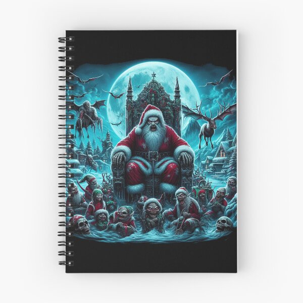 Item preview, Evil Santa T-Shirt - Unwrap the Darkness of the Holidays designed and sold by American Artist Designs.