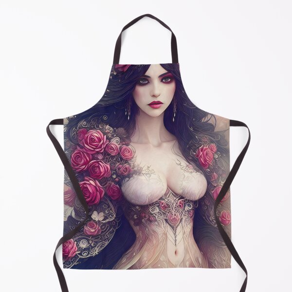 Item preview, Rose - Flower Personified - Beautiful Woman in Pink and Peach Hues designed and sold by LeighEvalynn.