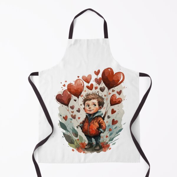 Item preview, Cute little boy with love hearts on Valentine's Day designed and sold by Psycho-Crazy.
