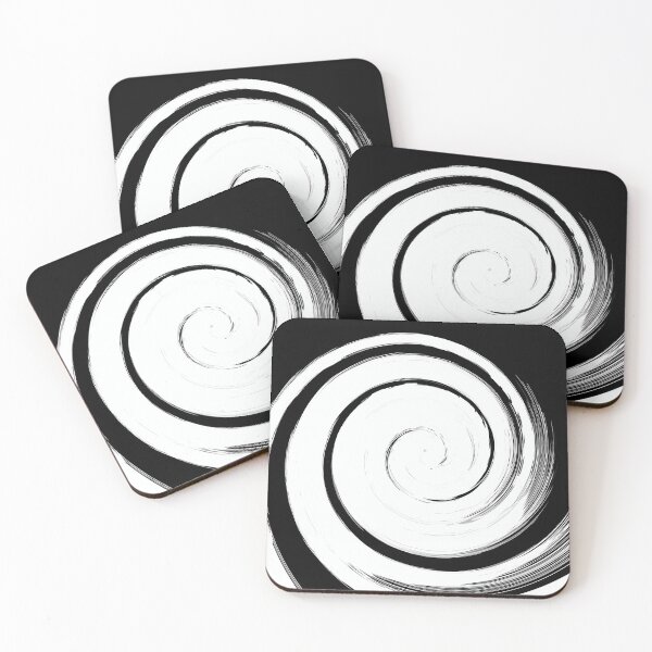 Item preview, abstract white spiral designed and sold by TiffyChaa.