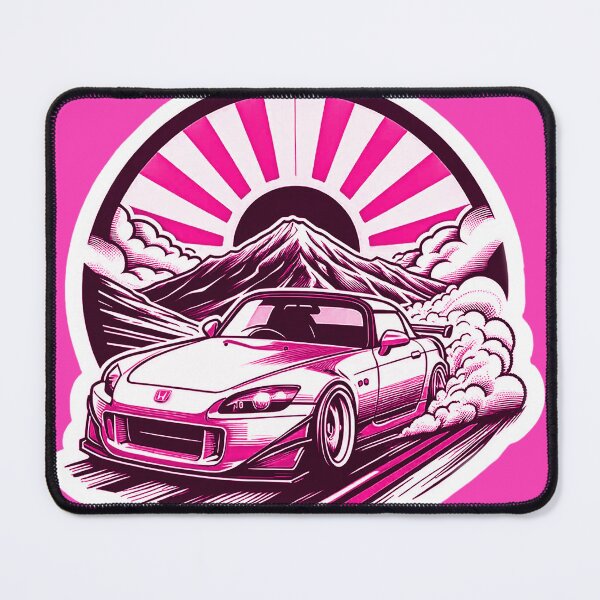 Item preview, S2000 Japanese sun rays Pink designed and sold by mugooooo.