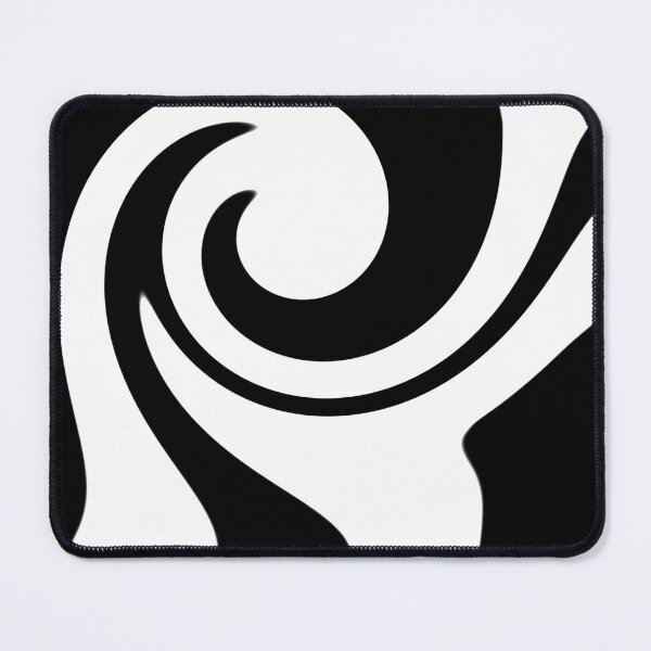 Item preview, abstract black and white spiral designed and sold by TiffyChaa.