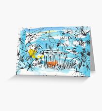 The Little Pond in the Park Greeting Card