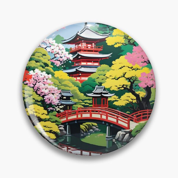 Artikelvorschau, JAPANISCHER GARTEN entworfen und verkauft von PIGCASSOSAIART.