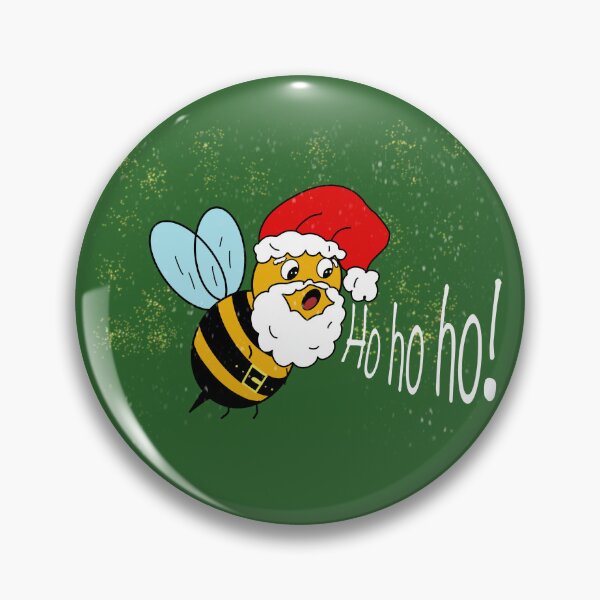 Item preview, Jolly Bumble - 'Santa Bee' Festive Buzz Illustration designed and sold by SmartDesignByBB.