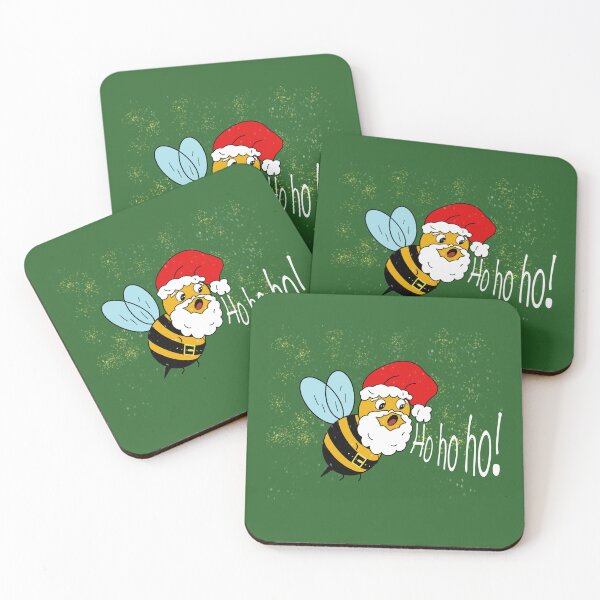 Item preview, Jolly Bumble - 'Santa Bee' Festive Buzz Illustration designed and sold by SmartDesignByBB.