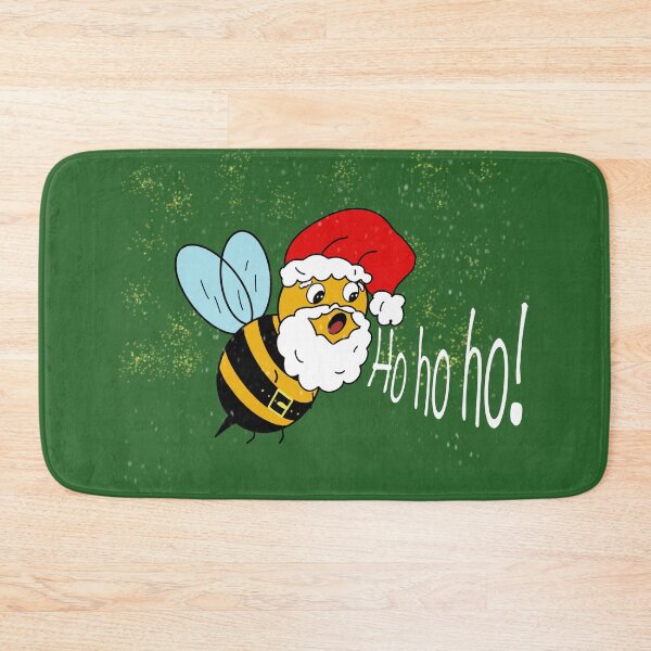 Item preview, Jolly Bumble - 'Santa Bee' Festive Buzz Illustration designed and sold by SmartDesignByBB.