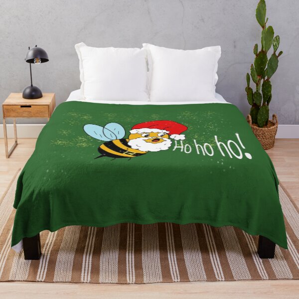 Item preview, Jolly Bumble - 'Santa Bee' Festive Buzz Illustration designed and sold by SmartDesignByBB.
