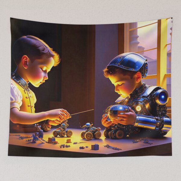 Item preview, A young genius builds a robot designed and sold by m-y-A-I-A-R-T-.