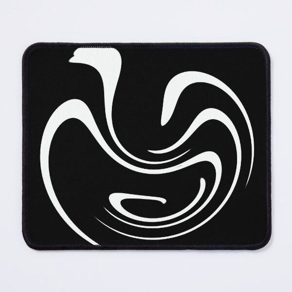 Item preview, abstract black and white smoke designed and sold by TiffyChaa.