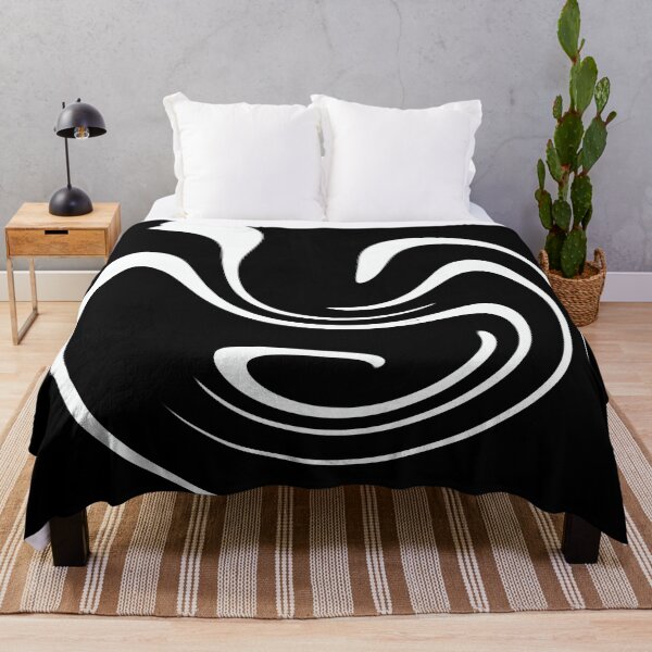 Item preview, abstract black and white smoke designed and sold by TiffyChaa.