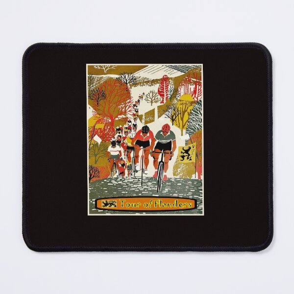 Item preview, TOUR of FLANDERS : Ronde Van Vlaanderen Bicycle Racing Print designed and sold by posterbobs.