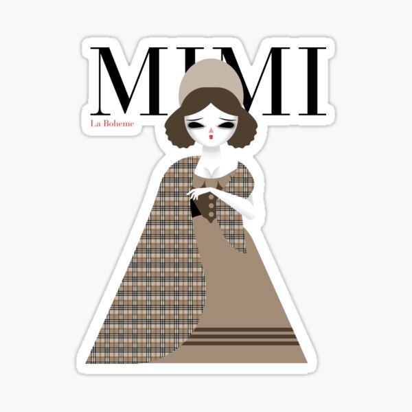 Mimi, La boheme Sticker