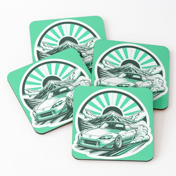 Item preview, S2000 Japanese sun rays Green designed and sold by mugooooo.
