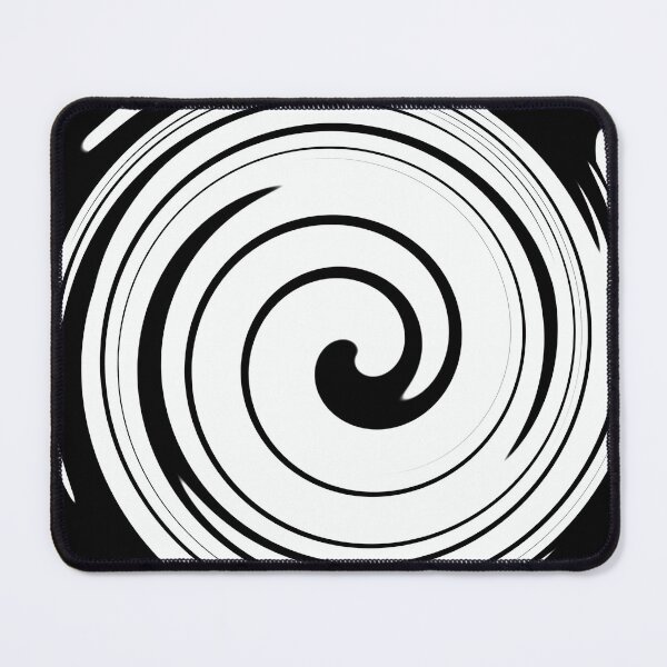 Item preview, Abstract black and white big spiral designed and sold by TiffyChaa.