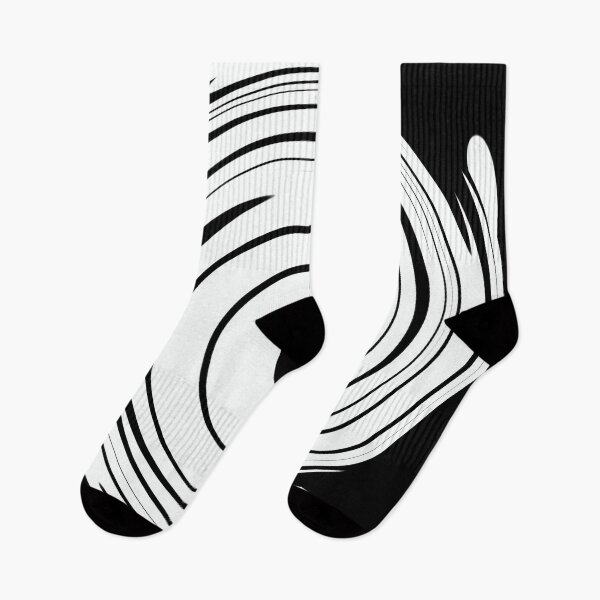 Item preview, Abstract black and white big spiral designed and sold by TiffyChaa.