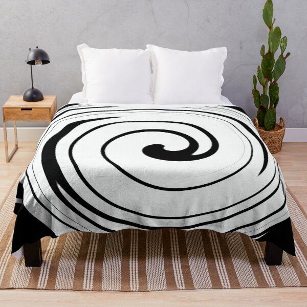 Item preview, Abstract black and white big spiral designed and sold by TiffyChaa.