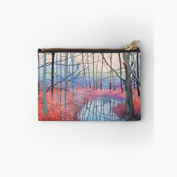 Item preview, Bare Trees - Winter Stream Landscape designed and sold by GalleryOXO.